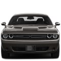 Dodge R T Logo 3d Dark Gray License Plate Black Carbon Fiber Pattern Stainless Steel 11 88 In X 6 Official Licensed Universal