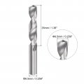 Uxcell Solid Carbide Drill Bits 6 5mm C2 K20 Tungsten Jobber Straight Shank Drilling Tool For Stainless Steel Aluminum Iron