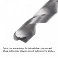 Uxcell Solid Carbide Drill Bits 6 5mm C2 K20 Tungsten Jobber Straight Shank Drilling Tool For Stainless Steel Aluminum Iron