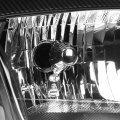 Auto Dynasty Oe Style Black Housing Clear Corner Headlight Lamps Tool Kit For Ford Focus 05-07 