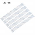 Uxcell Flexible Flat Cable 34 Pins 0 5mm Pitch 150mm Fpc Ffc Ribbon For Lcd Tv Dvd Player Laptop 20pcs A Type