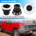 X Autohaux 2pcs Bc3z-3b396-b 4wd Front Manual Wheel Locking Hub 4x4 Axle Actuator Drive For Ford F250 F350 F450 F550 Super Duty