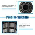 X Autohaux 2pcs Bc3z-3b396-b 4wd Front Manual Wheel Locking Hub 4x4 Axle Actuator Drive For Ford F250 F350 F450 F550 Super Duty