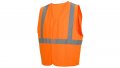 Pyramex Rvhl2920l Rvhl29 Series Vest Hi-vis Orange With Plain Bag Size Large 