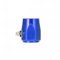 X Autohaux 2pcs An16 Hex Car Hose Finisher Flexible Rubber Pipe Clamp With Screw Band Adapter Fitting For Oil Fuel Water Tube