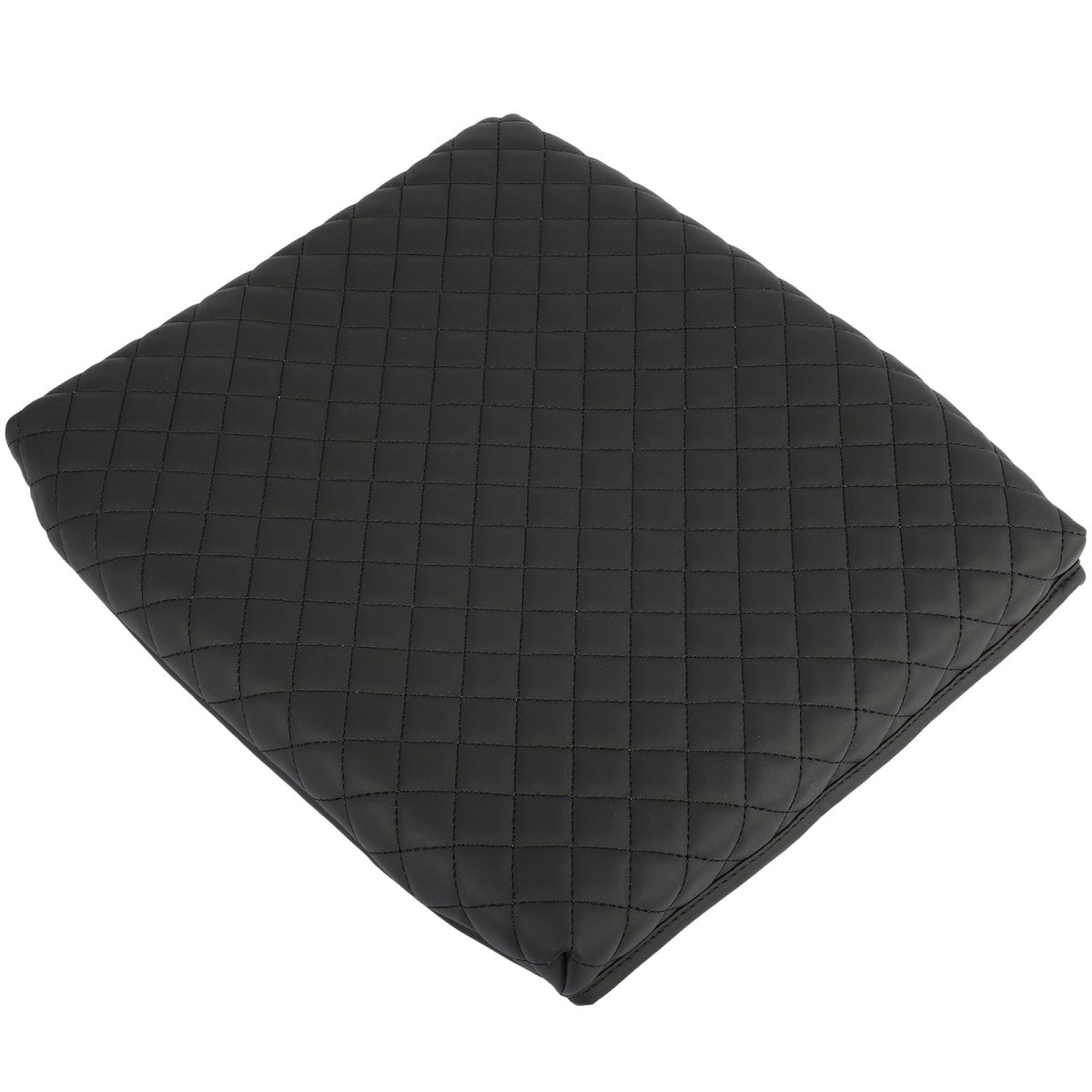 Center Console Armrest Cover For Dodge Ram 1500 2018 2025 Black Custom Fit Protective Abs Material Storage Organizer