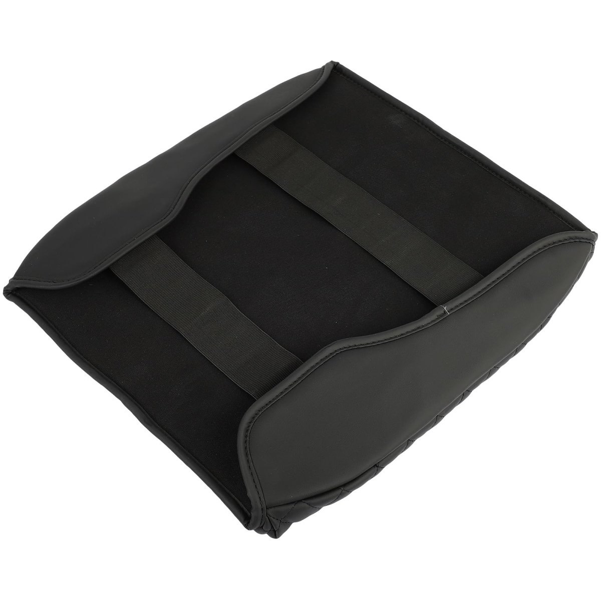 Center Console Armrest Cover For Dodge Ram 1500 2018 2025 Black Custom Fit Protective Abs Material Storage Organizer