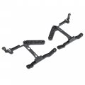 Kuafu Front Bumper Bracket Compatible With 2013-2018 Dodge Ram 1500 And 2019-2022 Classic Lh Rh Replacement For Ch1061108