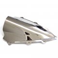 Yitong Motorcycle Double Bubble Silver Wind Screen Windshield For 2009-2014 2010 2011 2012 2013 Aprilia Rsv4