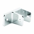 Prime-line 656-6404 One Ear Mini Wall Bracket For 1-1 4 In Panels Zinc Alloy Chrome Plated Single Pack 