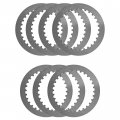 Caltric 7x Clutch Steel Plates Kit Compatible With Yamaha Yz250f 2001-2019 5nl-16325-00-00