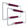 University Of Dayton Metal License Plate Frame For Front Or Back Car Officially Licensed Mascot 2-pack 