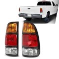 Tail Lights Assembly Left And Right Side For Toyota Tundra Regular Cab Access 2000 To 2006 Fleetside Bed Model 815600c010 