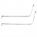 A-premium Fuel Tank Straps Compatible With Ford Crown Victoria 1992-00 Grand Marquis Ltd Lincoln Town Car Mercury 2-pc Set