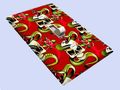 Skulls Snakes And Vines Decorative Switchplate Cover 