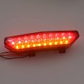 Httmt Mt124-sk Led Tail Brake Light Turn Signals Compatible With Kawasak Ninja Zx 6r 2007 2008 Smoke