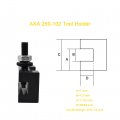 Wflnhb 2pcs 2 Quick Change Tool Post Boring Turning Holder 250-102 Axa 6-12