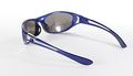 Blue Ice Wrap Around Sunglasses Polarized Mirror Lens 6402 