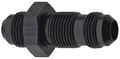 Fragola 483210-bl Black Size -10 Straight Bulkhead Fitting 