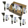 Set Of 6 Ad Auto Parts Ignition Coils Platinum Tt Spark Plugs For 2004 Cadillac Srx 2005 Sts 2006-2008 Saab 9-3 7805-1251 4506 