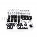 Httmt Mt215-015-rd- Motorcycle Normal Fairing Bolts Kit Compatible With 1998-2002 Kawasak Ninja Zx6 Zx6r Zx9r