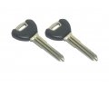 2x Blank Key For 323 929 Mx 3 5 Rx 7 Miata Protege Mpv Van Non Chipped Aftermarket Parts Pack Of 2 