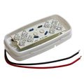 Partsam 10x Double Bubble Bullseye Side Marker Light 10led Bulls Tiger Eye Amber Trailer