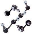 Suspension Set Of 4 Sway Bar End Links For Honda Crv 2002 2006 Front And Rear Driver Passenger Side Kit 
