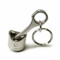 Ipick Image Made For Ford Mustang Usa Flag Pony Chrome Finish Engine Piston And Rod Metal Key Chain