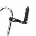 Hongk- Black Adjustable Peg Mounting Kit Bamboo Style Footrest Compatible With V-star Roadstar Suzuki Boulevard Equipped 1-1 4