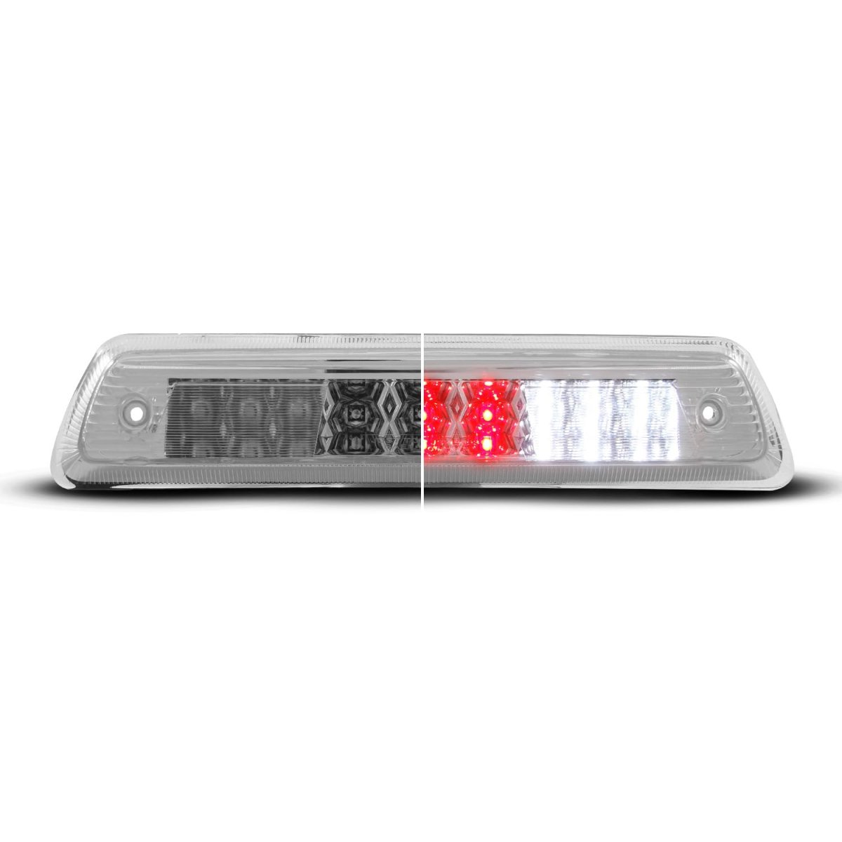 Led Chrome High Mount Stop 3rd Brake Light Cargo Lamp Set For 2009-2014 Ford F150 And 2010-2014 Lincoln Mark Lt Rear Upper