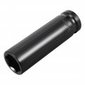 Uxcell 1 2 Drive By 16mm Deep Impact Socket Heat-treated Cr-v Steel 6-point Metric Sizes