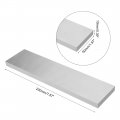 Uxcell Hss Lathe Tool Bit 10mm X 50mm 200mm Square Turning Blanks High Speed Steel Rectangular Fly Cutter Mill Blank