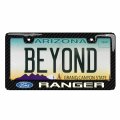 Ipick Image 3d Night Glow Luminescent Logo On Real Carbon Fiber Abs License Plate Frame For Ford Ranger