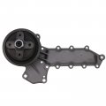 Holdwell Water Pump 15341-73030 4 Bolt Hub With Gasket Compatible Kubota Kh-1 10 L245dt L245f L245h L295 L295dt