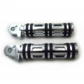 Chrome Edge Cut Footpegs For 2002-2014 Triumph Bonneville America Front Rear B07qr2m93y 