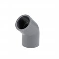 Pvc Pipe Fitting 45 Degree Elbow Gray 20mm Socket 2pcs 
