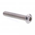 Prime-line Socket Cap Screws Button Head Hex Allen Drive 10-24 X 1-1 4 In 10 Pack 
