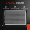 A-premium Engine Coolant Radiator A C Condenser Cooling Kit Compatible With Nissan Murano 2009-2014 Quest 2011-2017 3 5l
