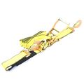 Pack Of 4 Ratchet Axle Tie Down With 10 Adjustable Delta Ring Locking Straps 