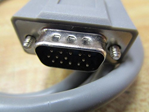 Vga Monitor Cable 6 Ft Gray Hd-15 Male To Video Cord Spc20070