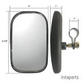 6-7 8 X 4 Convex Mirror With Mounting Universal Fit On Tractor Loader Truck Rtv Utv
