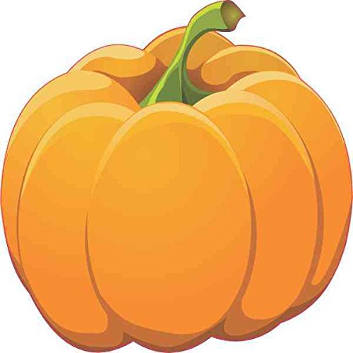 4in X Right Stem Pumpkin Sticker By Stickertalk