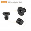 Uxcell 5 16-18x1 2 Flat Head Socket Cap Screws 10 9 Grade Carbon Steel Hex Countersunk Screw Bolts Fasteners Fully Threaded