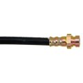 Brake Hose For Mitsubishi Montero 2000 Flexible With Treated Steel Fittings 16 75 In Length Mr249392 Black 