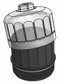Hifrom Replace Bmw And Volvo Oil Filter Wrench For 86mm Cartridge Style Housing Caps With 16 Flutes