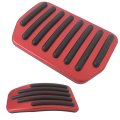 1-set Brake Foot Pedal Pads Compatible For Tes-la Model 3 Y Non-slip Performance Aluminum Alloy Car Accessories Accelerator