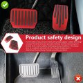 1-set Brake Foot Pedal Pads Compatible For Tes-la Model 3 Y Non-slip Performance Aluminum Alloy Car Accessories Accelerator