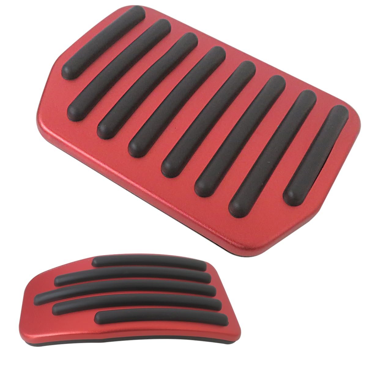 1-set Brake Foot Pedal Pads Compatible For Tes-la Model 3 Y Non-slip Performance Aluminum Alloy Car Accessories Accelerator