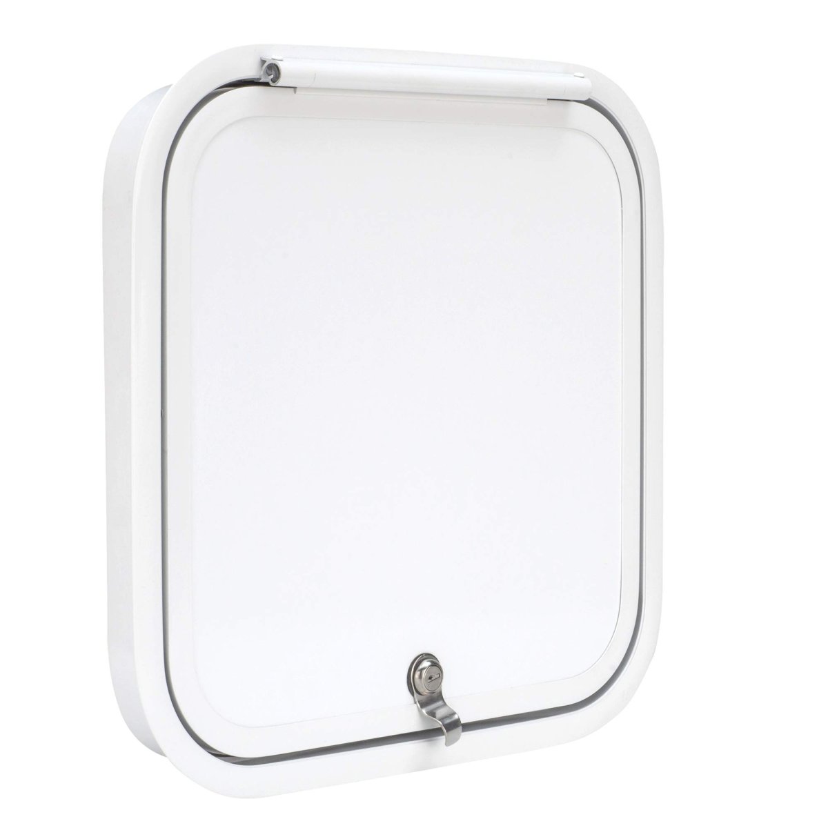 Recpro Rv Baggage Door Rounded Corners Camper Compartment White Fiberglass 18 H X W Made In America